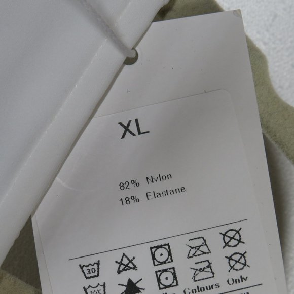 Halara White Sleeveless Half Zip 2 in 1 Golf Mini Dress With Shorts Size XL - Picture 4 of 13